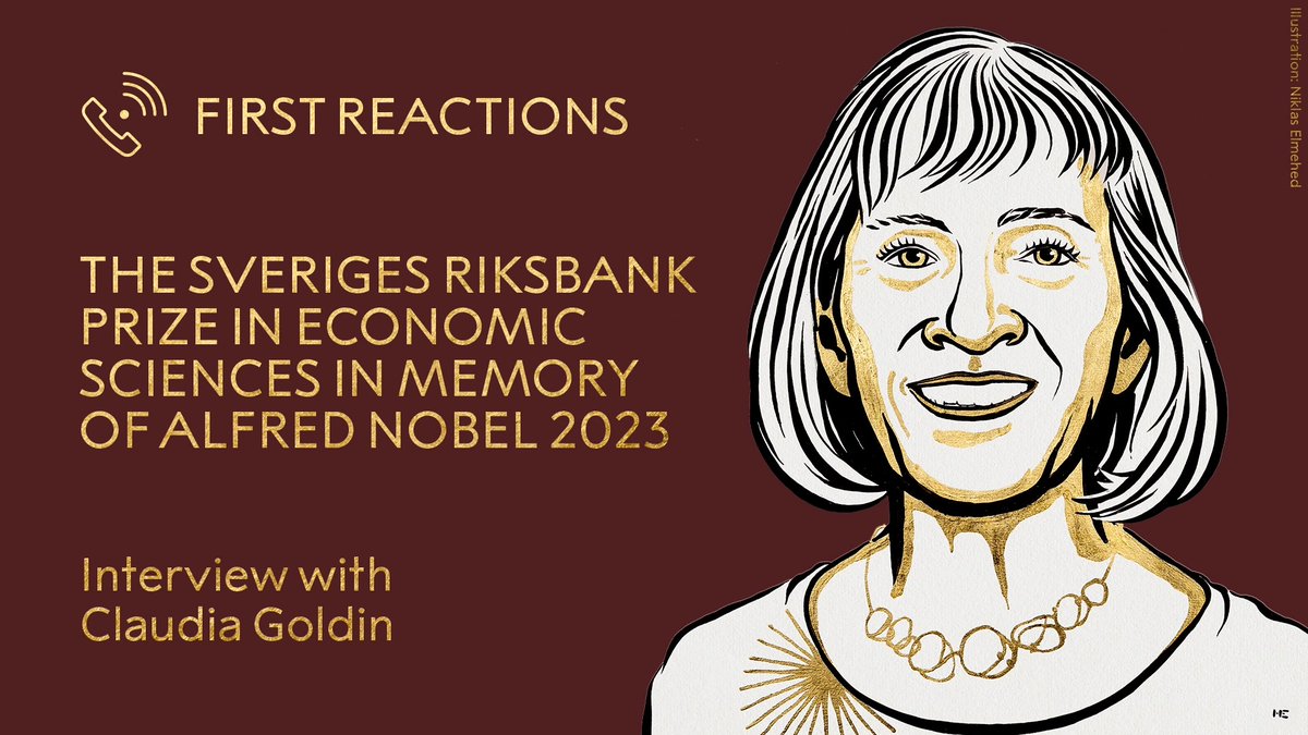 “I have always thought of myself as a detective! The detective always believes there is a way of finding the answer and that is the way I have always done research.” We spoke to Claudia Goldin after she received the news about her 2023 prize in economic sciences. Listen here:
