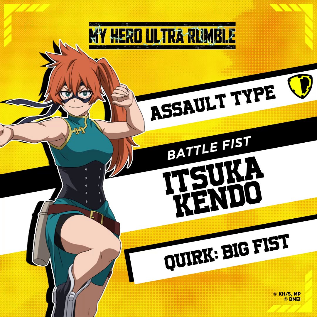 Let's give a Big Hand✋to Itsuka Kendo, master of Big Fist👊! #MHUR