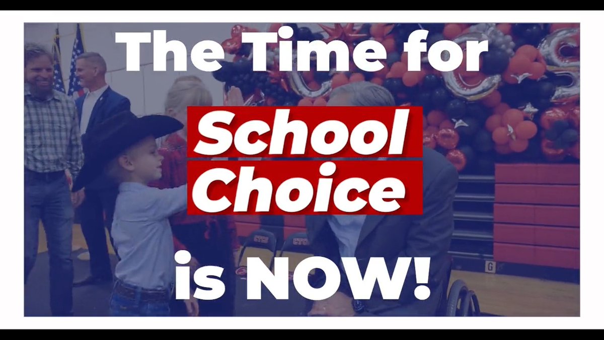 I called the Texas Legislature back into session to deliver education freedom for every family in Texas. School choice will give Texas children the opportunity to thrive in a school that fits their needs. Now is the time to make it happen.