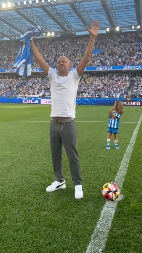 El fútbol es más que resultados y categorías. El fútbol es la emoción de Djalminha volviendo a Riazor, a su casa. Próximamente, #InformeDjalminha.