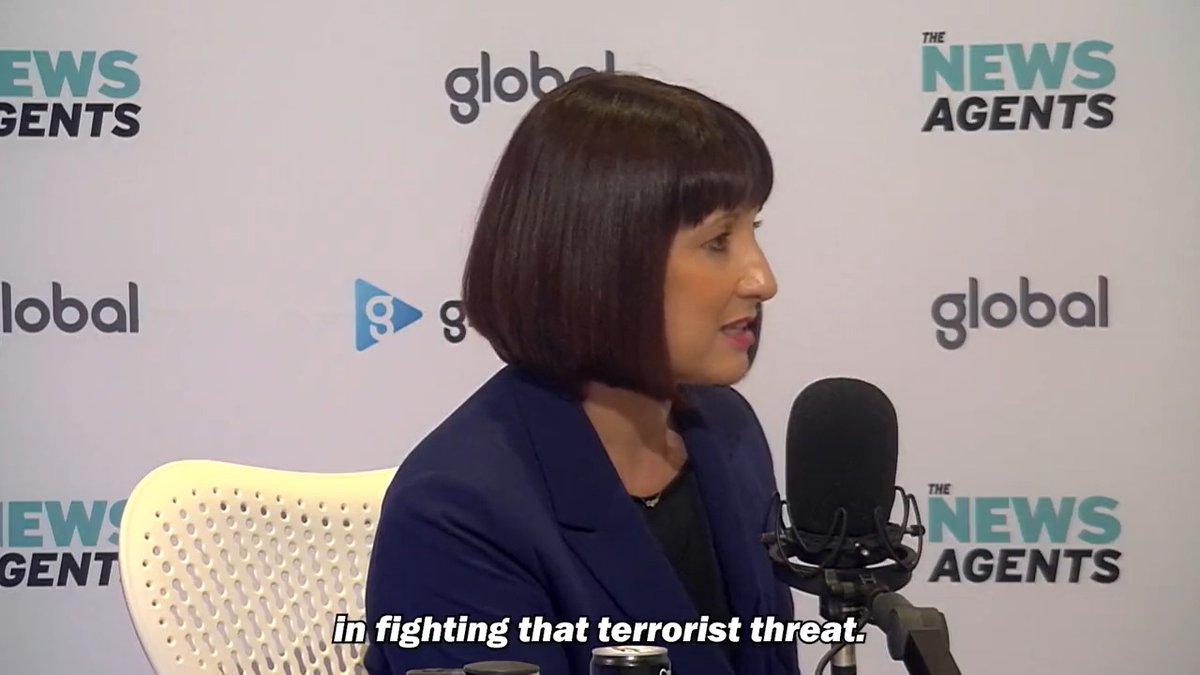 “I would urge people not to take part in those protests… Israel was subject to a terrorist attack.” Shadow Chancellor Rachel Reeves condemns Palestinian protests outside the Labour Party Conference, adding the party “stands fully alongside Israel.” Coming to Global Player