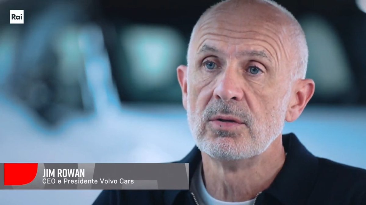 “La maggior parte delle auto vendute sarà elettrica tra il 2025 e il 2030. Non si tornerà indietro, bisogna solo saltare su questo treno ed essere protagonisti.” #JimRowan, CEO e Presidente Volvo Cars. #PresaDiretta