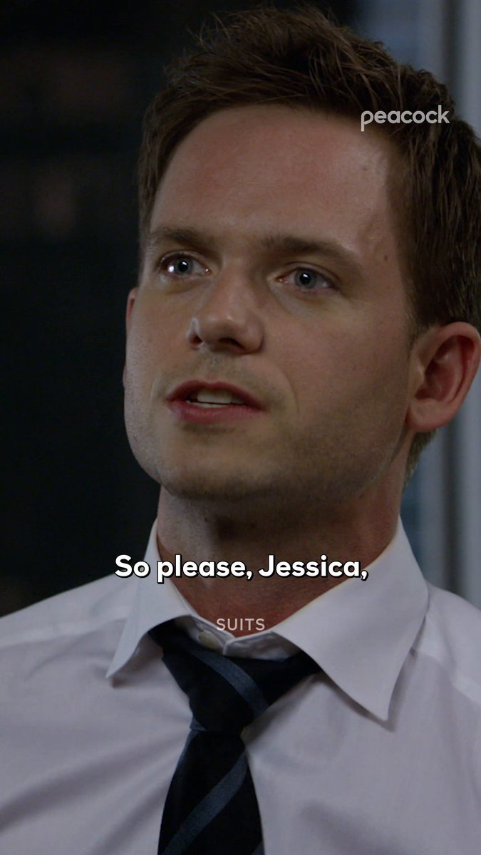 ...He has a point 🫢 All episodes of Suits are streaming now, only on @Peacock.