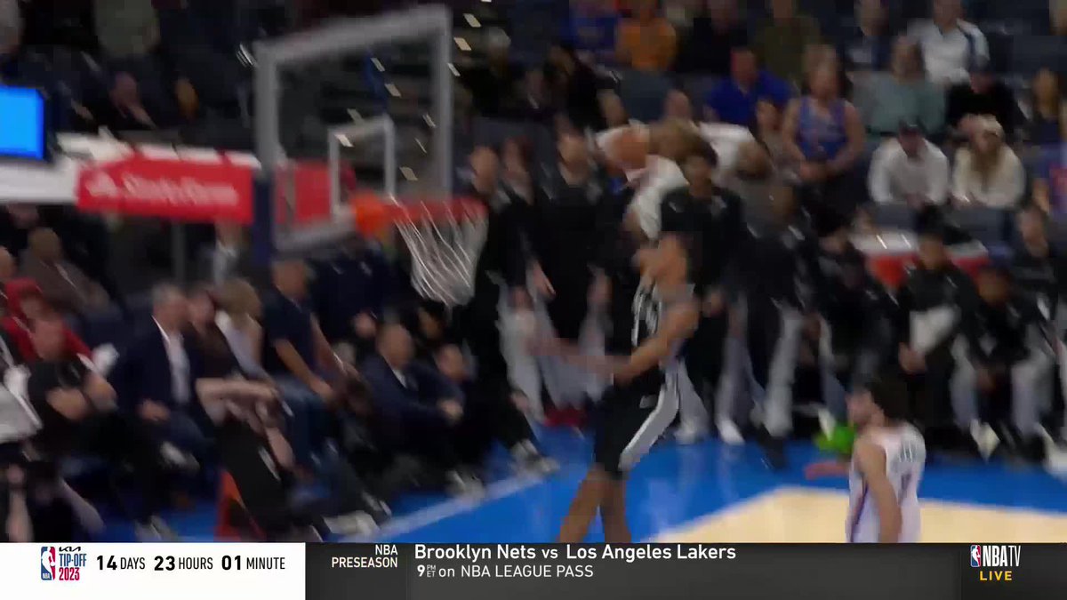 This Victor Wembanyama steal is INSANE lmao