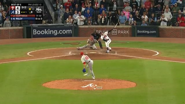 AUSTIN RILEY FOR THE LEAD! #Postseason