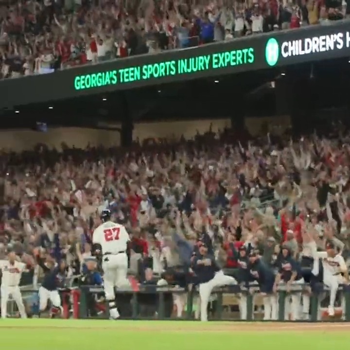 Riley riles 'em up in The A! #Postseason