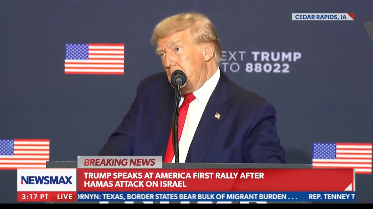 Trump makes horrifying Israel attacks all about himself…