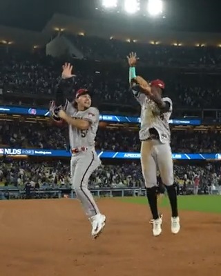 The Arizona Diamondbacks are still unbeaten in the #Postseason and heading home up 2-0 in the #NLDS.