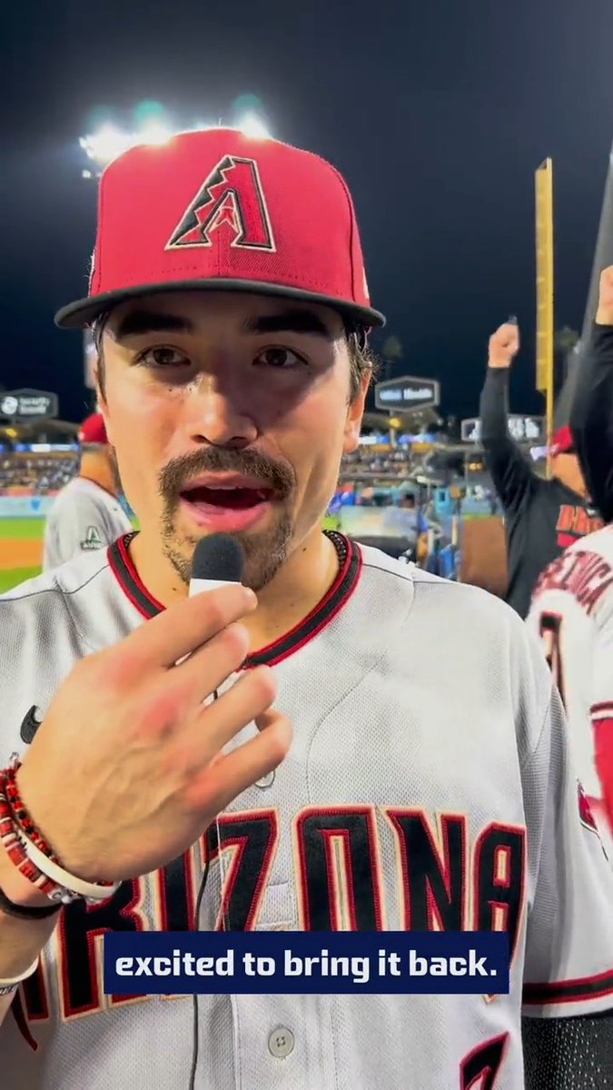 The road was fun for Corbin Carroll and the Arizona Diamondbacks. But now it's time to head home for Game 3! #Postseason