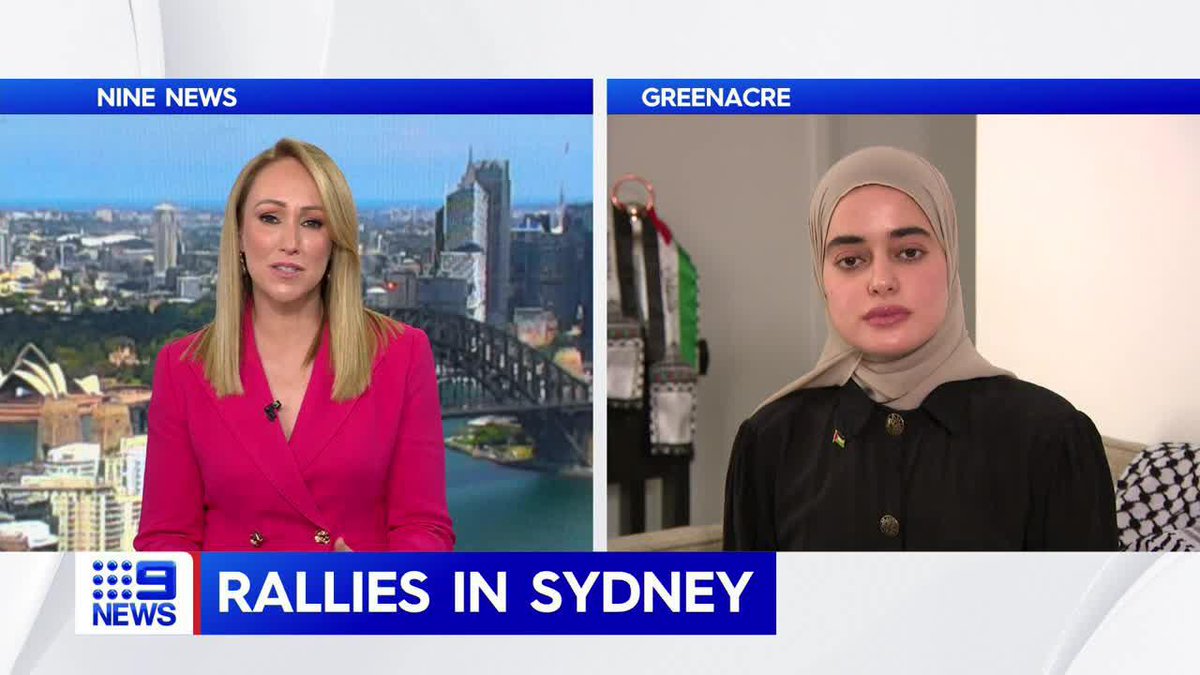 "We are feeling mixed emotions." One of the organisers of the Pro-Palestinian rally in Sydney last night has described the event as "bittersweet". Assala Sayara speaks with Davina Smith about why the march was important. #9News LIVE UPDATES: