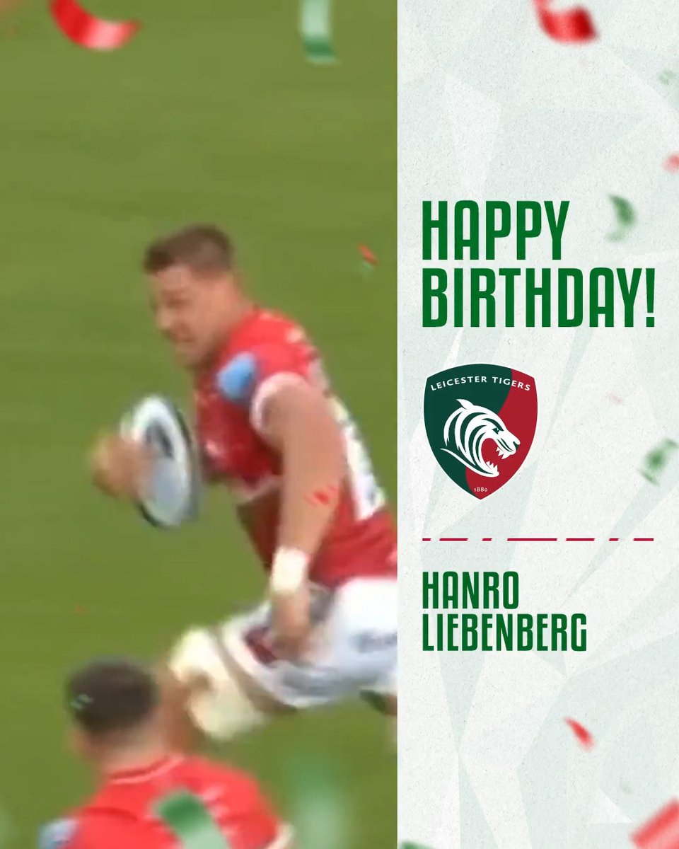 Happy Birthday, Hanro Liebenberg 🎂