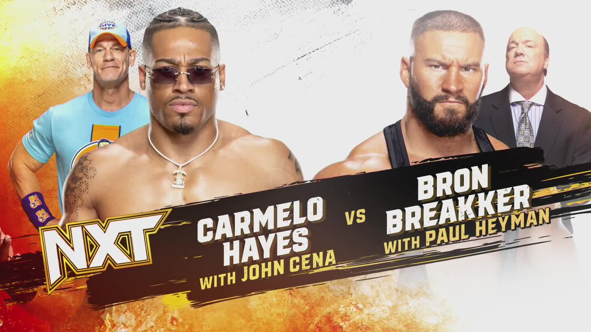 TONIGHT. CENA. HEYMAN. ASUKA. RHODES. It's the BIGGEST, the GREATEST #WWENXT of ALL TIME! TONIGHT at 8/7c on USA Network (And the first 30 minutes will be commercial-free!)