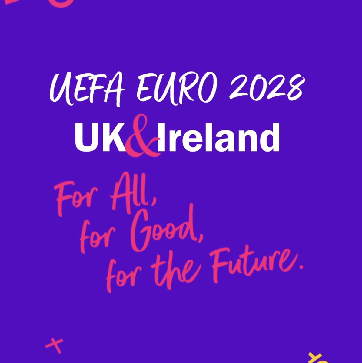 Inspiring, empowering, and with long lasting benefits for football and our communities 🙌 #UKIreland2028