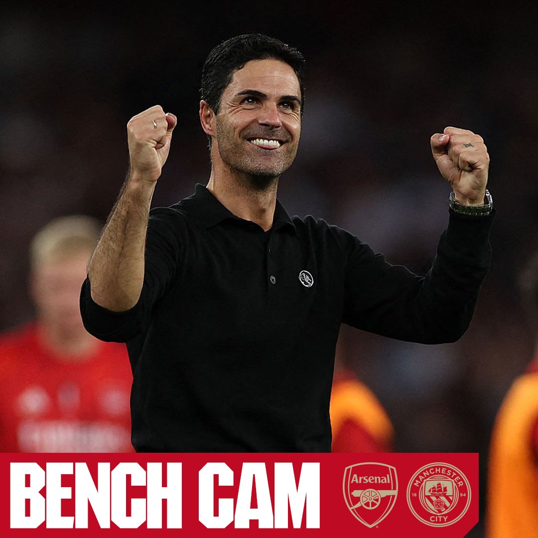 Bench Cam has been successfully delivered 🤩 📺 Catch all the best touchline reactions from Sunday's win against Manchester City👇