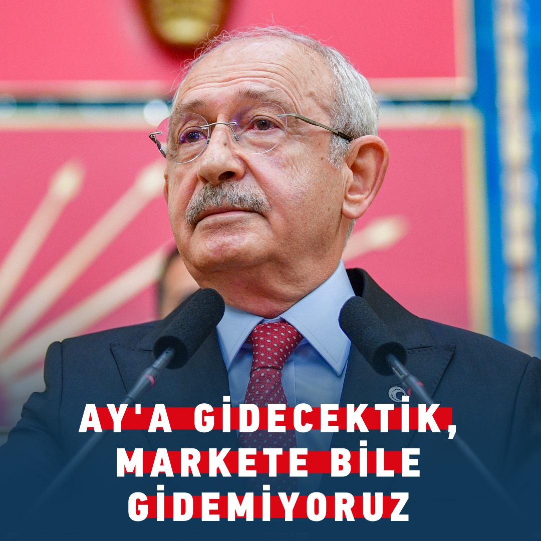 Genel Başkanımız Kemal Kılıçdaroğlu: "En sonunda emekliler de ayrımcılığa tabii tutuldu. Çalışan emekli, çalışmayan emekli... 'Emekli niye çalışıyor' diye soran yok. Çalışanı cezalandıran modeli inşa ettiler şimdi de... 2023'te Ay'a gidecektik, markete bile gidemiyoruz."