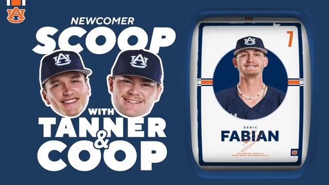 𝗡𝗲𝘄𝗰𝗼𝗺𝗲𝗿 𝗦𝗰𝗼𝗼𝗽 𝘄𝗶𝘁𝗵 𝗧𝗮𝗻𝗻𝗲𝗿 &amp; 𝗖𝗼𝗼𝗽 Episode 5: Deric Fabian 📚 Jr. ⚾️ Infielder 🏡 Ocala, FL #WarEagle