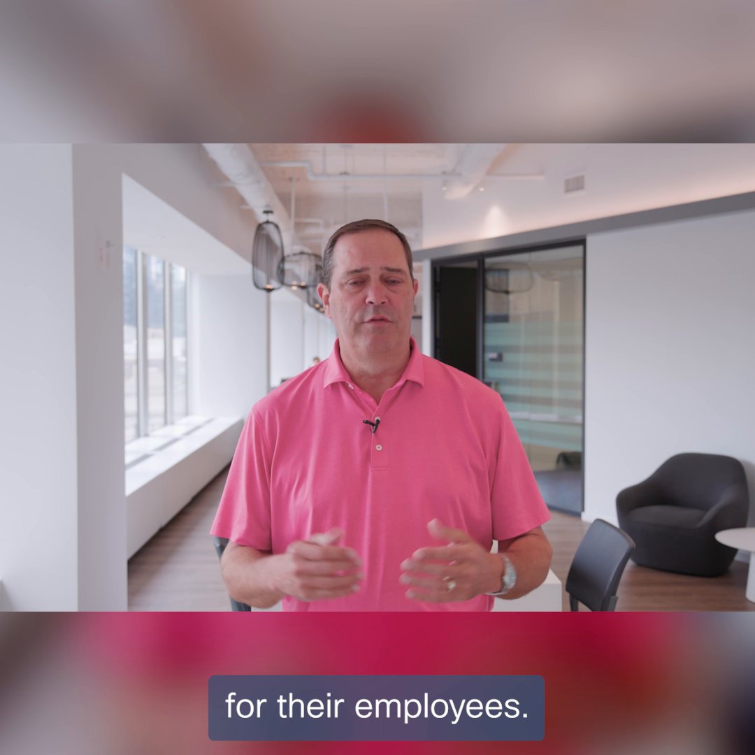 Give your employees flexibility. 🧑‍💻 👩‍💻 Learn the benefits of making the #workplace a magnet, not a mandate from Cisco Chair and CEO Chuck Robbins. #HybridWork #SmartBuildings