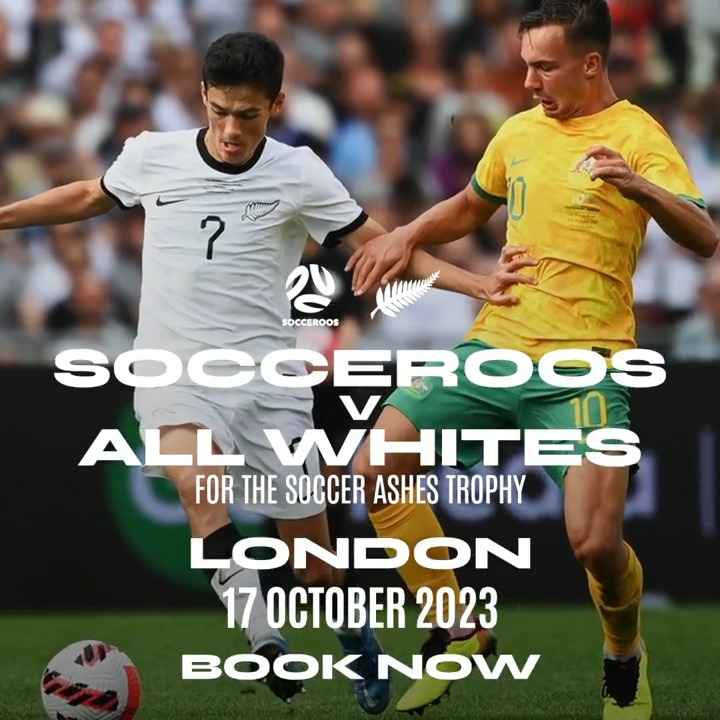 🇦🇺 🇳🇿 International football under the lights at the Gtech next Tuesday, 17 October 🙌 Get your tickets to join us 👉 👈