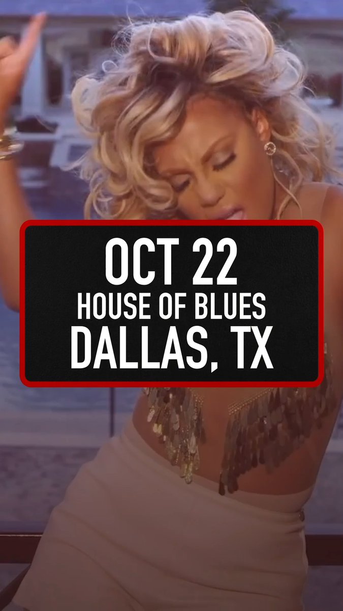 ❣️ Feeling Nostalgic? Join Tamar Estine✨ with special guest @thisisnivea at House of Blues Dallas on October 22nd for the Love and War 10 Year Anniversary Tour! 🎟️ Tickets at