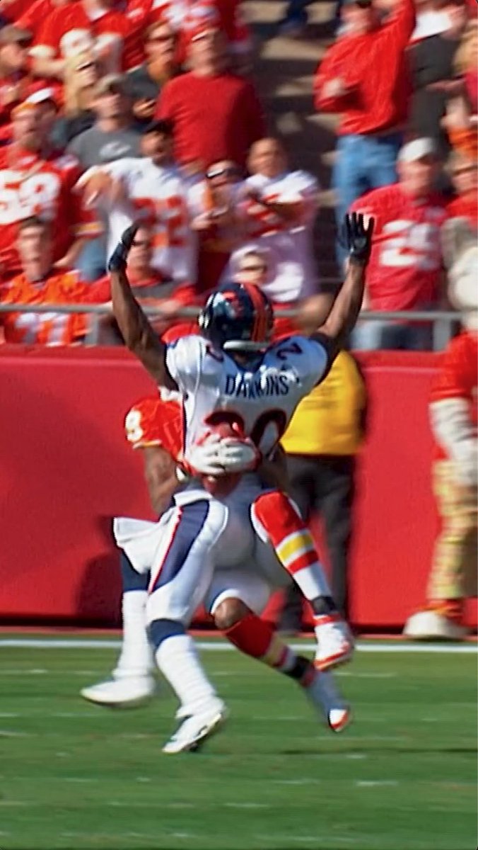 Ever see a catch like this? #DENvsKC— Thursday 8:15pm ET on Prime Video Also available on #NFLPlus
