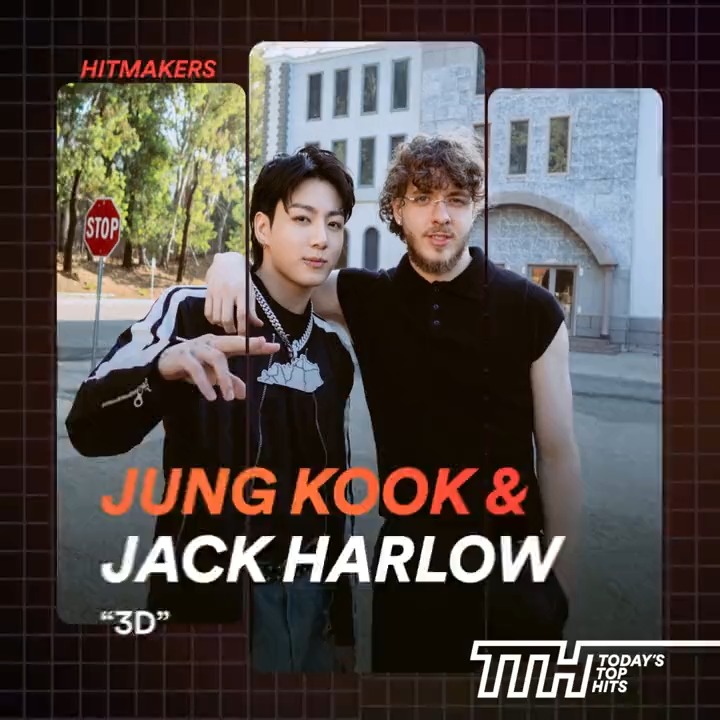 Everything’s better in “3D”. Jung Kook and Jack Harlow's new collab is all the proof you need. #TodaysTopHits