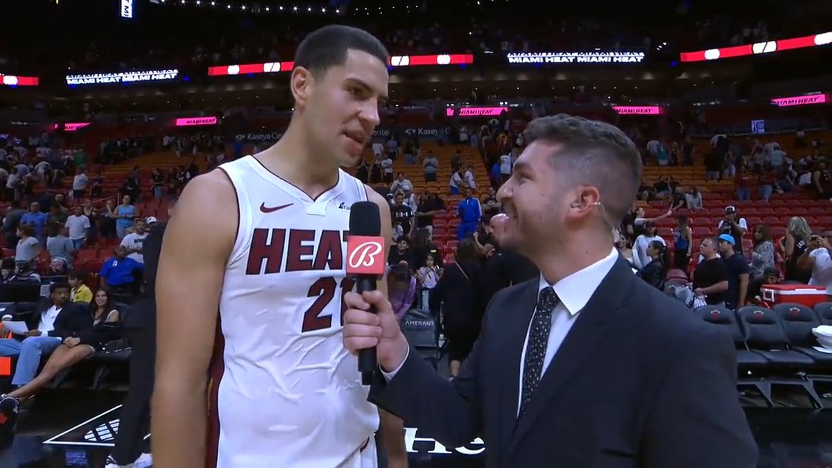 Cole already has that HEAT mentality 👌