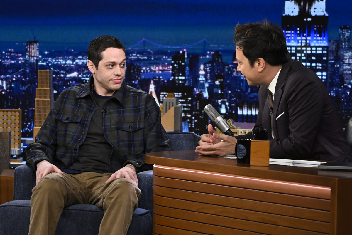 Pete Davidson plans to get rich off of sealed VHS tapes. #FallonTonight