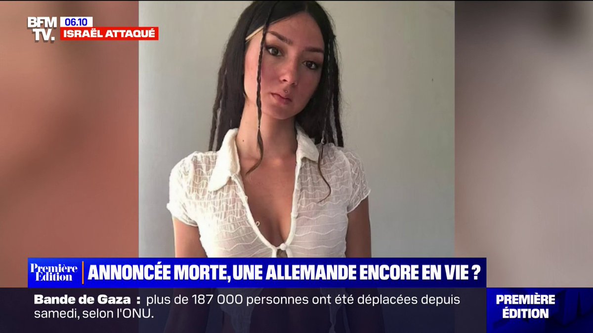 💬 "Elle est dans un état critique, chaque minute compte" ➡ La mère de Shani Louk, déclarée morte en Israël, a déclaré avoir reçu des nouvelles selon lesquelles la jeune femme de 22 ans serait en vie