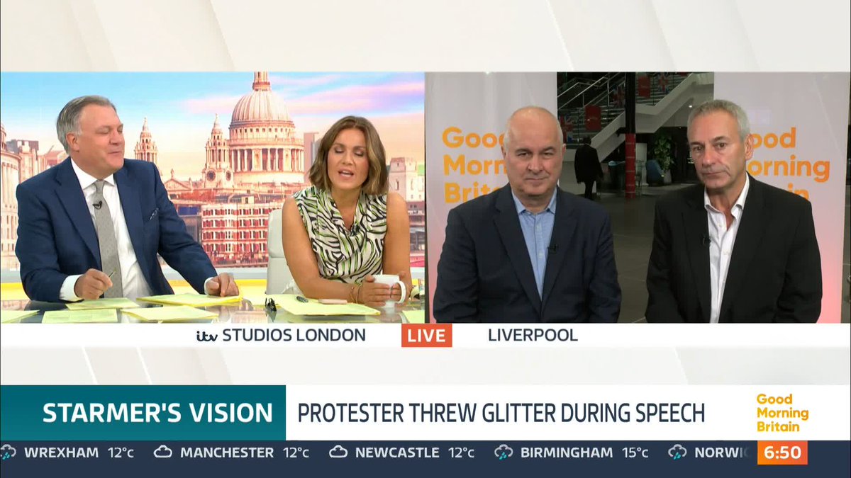 '[Keir Starmer]'s projecting an image of stability in contrast to the incompetence that the current government has shown over the last few years.' The panel discuss the Labour conference in Liverpool.