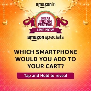 Grow the festive cheer even further! Discover great deals on the latest 5G smartphones only at the Amazon Great Indian Festival. #AmazonSpecials #AmazonGreatIndianFestival #OpenBoxesOfHappiness