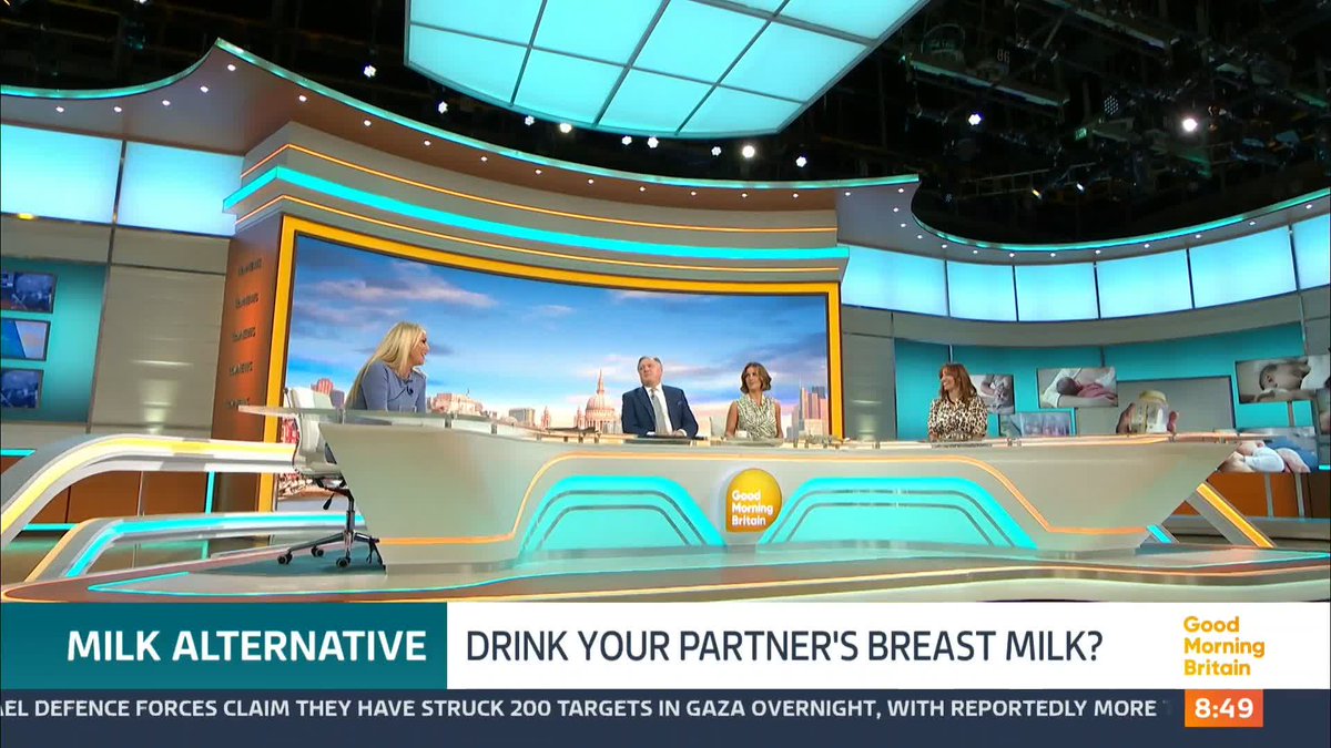 'I've put my breastmilk in my partner's tea. It tastes like almond milk.' 'It's meant for babies, it's not meant for adults.' 🗣️Is it OK to drink your partner's breastmilk?🍼
