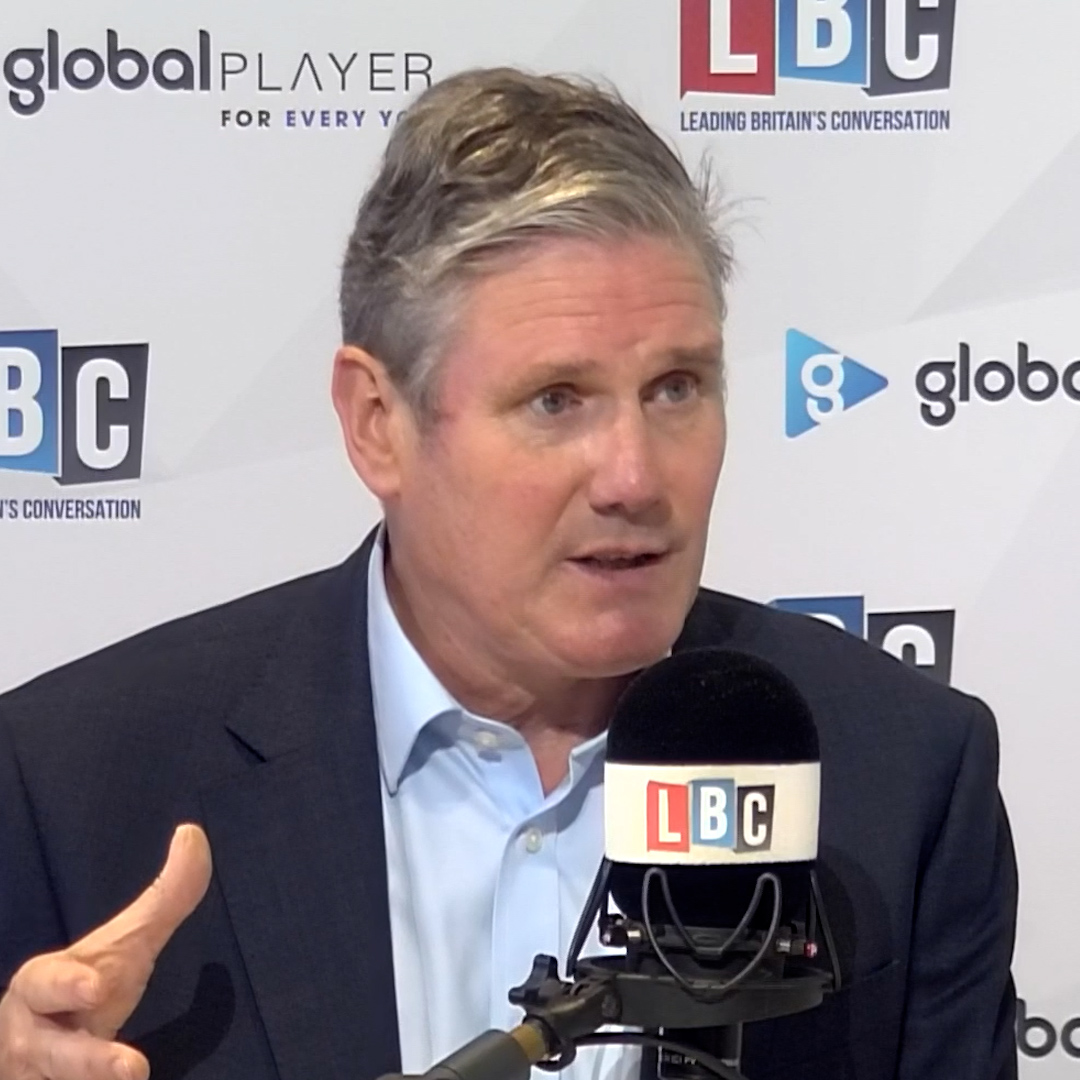“I think that Israel does have that right.” Sir Keir Starmer tells Nick Ferrari that it is acceptable for Israel to withhold power and water from citizens in Gaza.