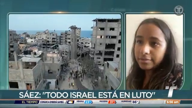 “Para mí fue muy desgarrador ver tantos cuerpos muertos en la calle, sin cabeza, sin manos, sin muchas partes de su cuerpo que les faltaban, de personas que yo conocía”, Daryelis Sáez, panameña que se encuentra en Israel, narra su testimonio sobre la guerra. #TReporta