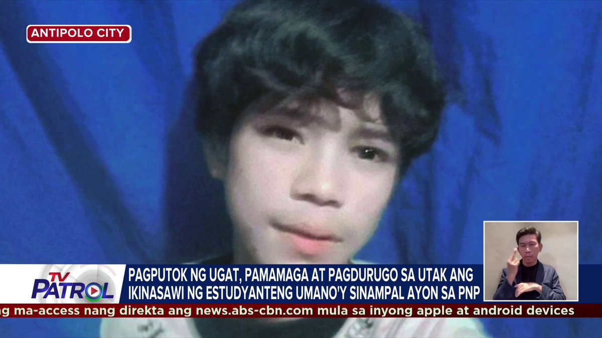 Inilabas na ang resulta ng autopsy at histopathology test ng estudyanteng namatay ilang araw matapos sampalin umano ng kaniyang guro sa Antipolo City. Basahin ang buong ulat: