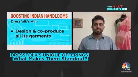 Indian #handloom ethical clothing brand, #Dressfolk recently raised Rs 3.3 Cr from All In Capital The #D2C brand works with 600+ weavers and 120 artisans and caters to customers globally Founder Nitin Mehrotra tells Shruti Mishra how he is bringing Indian handloom back in vogue!