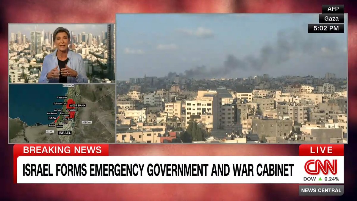 Israeli Prime Minister Benjamin Netanyahu and opposition leader form emergency government as border buildup ramps up. Follow live updates: