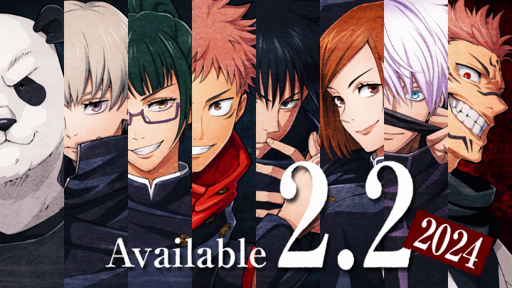 【GAME】: JUJUTSU KAISEN Cursed Clash coming February 2, 2024 on PS4, PS5, Xbox, Switch & Steam! ✨More: