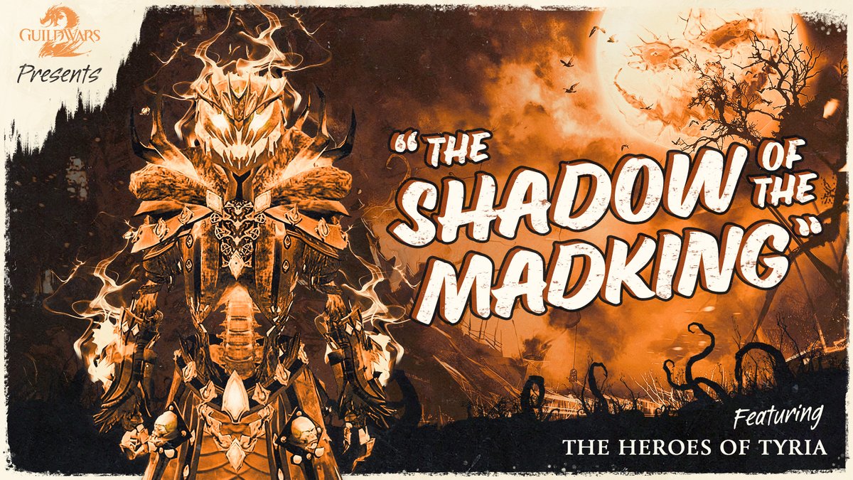 Prepare for spine-tingling adventures in Tyria when The Shadow of the Mad King event returns to #GuildWars2 on October 17th! Don't miss out on eerie quests, spooky rewards, and the return of the infamous Mad King Thorn. Keep watch for more information soon!