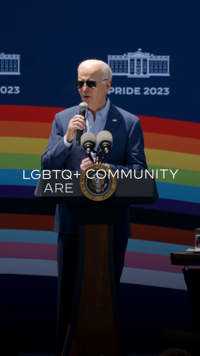 To the LGBTQI+ community – you are loved for who you are, you are admired for your courage, and you will always be supported by the Biden-Harris Administration. On National Coming Out Day and every day.