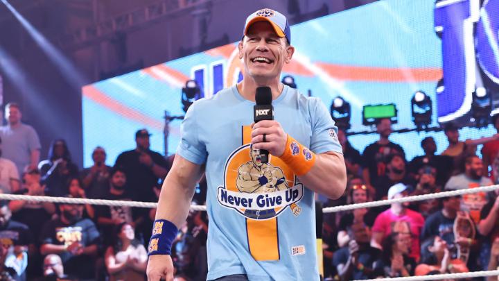 The Greatest of All Time John Cena expresses his gratitude for the past and present of NXT. #WWENXT