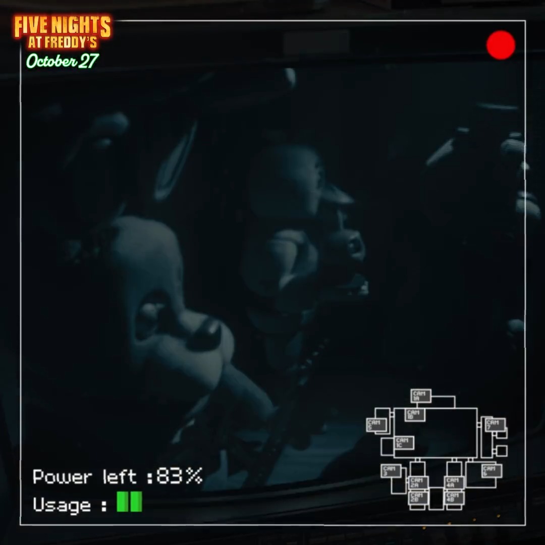 They can be a bit quirky at night. #FiveNightsAtFreddys