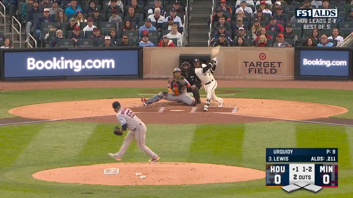 Royce Lewis lifts the Minnesota Twins to an early Game 4 lead. #ALDS