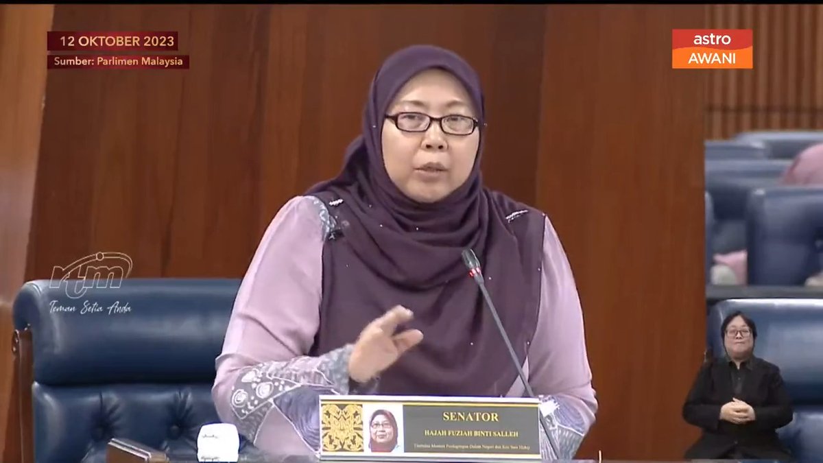 Setiap 1kg gula yang dikeluarkan, dua syarikat gula di Malaysia menanggung kerugian sebanyak 88 sen - Timbalan Menteri Perdagangan Dalam Negeri dan Kos Sara Hidup, Fuziah Salleh #AWANInews #SisiTVParlimen