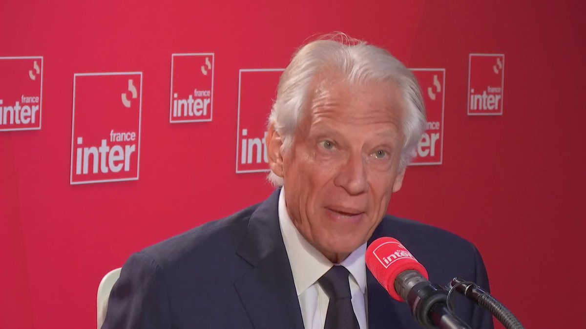 Dominique de Dominique de Villepin : "Le droit à la légitime défense n'est pas un droit à une vengeance indiscriminée" #le710Inter