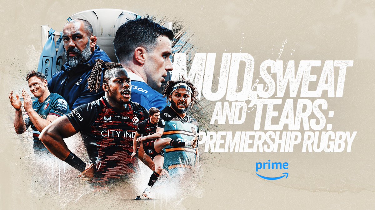 📺 The brilliant Mud, Sweat and Tears: Premiership Rugby is available to stream on Prime Video now! Saints skipper, Lewis Wesley Ludlam, is one of the undoubted stars as PREM Rugby opened its doors for an exclusive two-part documentary surrounding last season's playoffs.