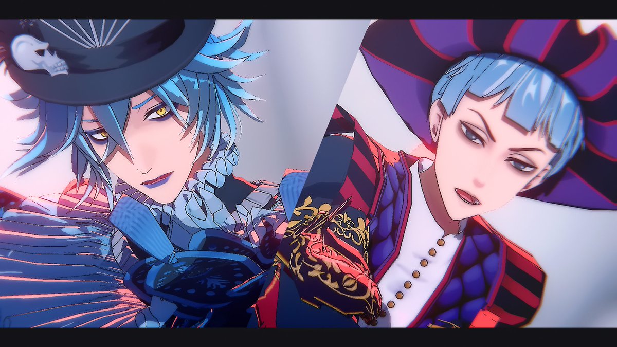 #MMDツイステ MUTE/イデア💀ロロ🔔