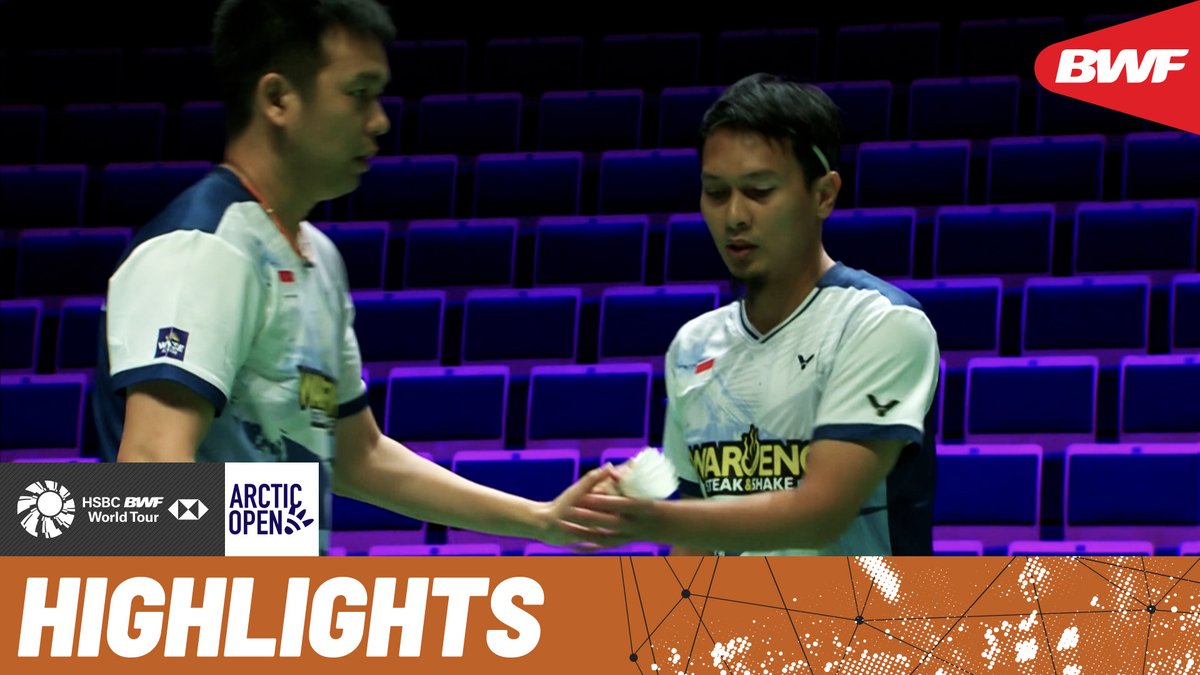 Hendra Setiawan ndlosor dan tetap dapat point