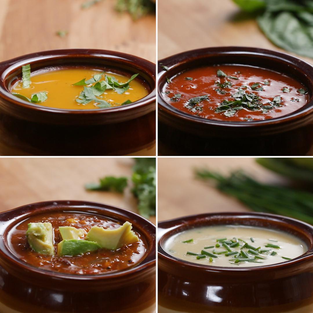 4 Healthy & Hearty Fall Soups