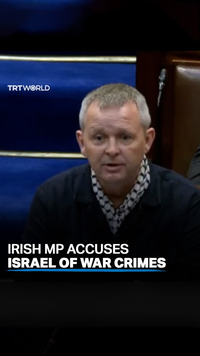 “The Israeli government... openly declared their intention to commit a war crime.” MP Richard Boyd Barrett addresses Israel’s recent attacks on Palestine during a session of the lower house of the Irish parliament