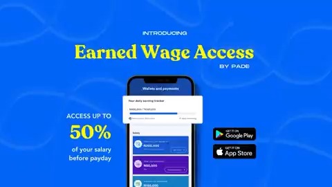 What if you don’t have to wait until payday to #getpade? Meet Earned Wage Access by Pade. 💸 Now, you can access up to 50% of your salaries before payday & Improve your money-life without going into debts.